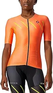 [CASTELLI] Women's Free Speed 2 Race Top, Coral Flash, Small