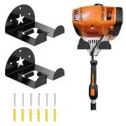 Trimmer Rack Weedeater Hanger Wall Mount Heavy Duty Garage Garden Power Tool