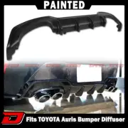 2021 Fits Toyota Corolla Auris E210 Rear Bumper Diffuser Spoiler Matte Black (for: Toyota)