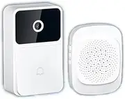 Veulrn Smart WIFI Video Doorbell Camera with Night Vision HD Wireless Security Two-Way Intercom Voice Changer for Home