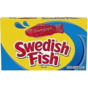 Swedish Fish Soft & Chewy Candy, Fat Free, 3.1 Oz Box