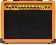 40 Watt Electric Guitar Amplifier | Solid State Studio Amp with 8” 4-Ohm Speaker