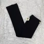 Anne Klein Black Bootcut Womens Pants Size XS Dress Pant Stretch Loose Fit New