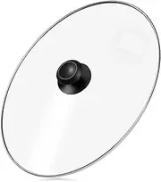 Oval Glass Lid 7 Quart Replacement for Crock Pot 7qt Slow Cooker SCV700SS and for Hamilton Beach Slow Cooker SCV700, 33474G, SCV700-KC, SCV700SS Replacement Oval 7 Quart Lids