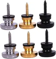 ULDIGI Set of Guitar Strap Nails Metal Guitar Strap Locks Acoustic Electric Secure Locking