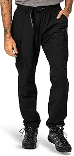 [Zorali] Hiking Pants Men - Lightweight Waterproof Quick Dry Cargo Work Pants with 8 Pockets, Stretch Outdoor Tactical Pants for Travel Fishing Camping Climbing, Water Resistant Breathable Relaxed Fit