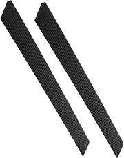 2 Self-Adhesive Ramps for Sweeper Wheelchair Access Doorway Carpet Floor Transition Strip Black