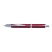 Pilot Capless Fountain Pen FCN1MRDRF Deep Red Fine Nib Black Ink New