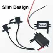 Double USB A Port Waterproof Power Adapter USB Converter for Car & DIY