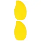 2pcs Ice Face Roller Mango Shape Facial Ice Roller Silicone Ice Roller For Face