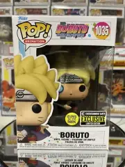Boruto Naruto Next Generations Marks GITD Funko Pop! #1035 W/Free Pop Protector