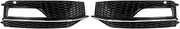 2012-15 Compatible For Audi A4 B8.5 S-Line S4 Honeycomb Front Bumper Fog Light Grille Cover