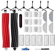 Accessory Set,Compatible for Roborock，S8 Pro Ultra Vacuum Cleaner, 1 Double Brush System Model Main Brushes