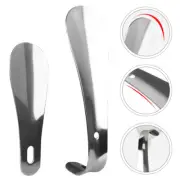 silver shoe horn Anti Handle Shoe Horn Home Shoe Horn Lazy Shoe Helper