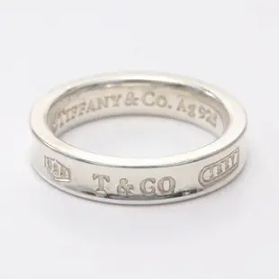 [二手] 【日本直送】 TIFFANY & Co. 蒂芙尼 & 公司。 1837年 狹窄的 戒指 戒指 戒指 SV925 銀