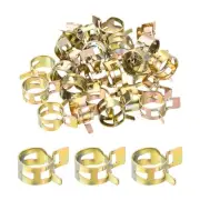 ID 13mm 15/32inch Fuel Line Hose Clips,Pipe Clamps,Spring Hose Clamp,30PCS