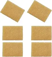6PCS Rubber Cement Eraser, Glue Runner Eraser, Glue Residue Pick-Up Eraser for Removing Adhesive and Residues