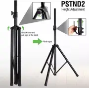 Heavy Duty Tripod Universal Speaker Stand Mount Holder Adjustable from 40”-71"
