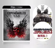 4K Blu-ray Disc set "Expendables 123" 3 discs with Mandarin Chinese【敢死队123】