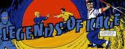 Shinobi Legends Of The Cage Arcade Marquee For Reproduction Header/Backlit Sign