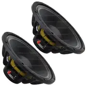 2 x B&C 12NDL76 12" Neodymium Midrange Midbass Woofer 800W 8 ohm Speakers