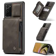 CaseMe Shockproof Samsung Galaxy Note20 4G 5G Case Cover Note 20 [Coffee]