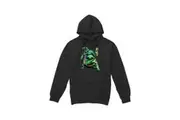 The Nightmare Before Christmas Mens Oogie Boogie Painted Hoodie (Black) - UTTV4761