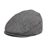 Kids Wool Tweed Newsboy Flat Cap Herringbone Boy Infant 6-8 Years Style4