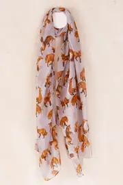 Grey Fox Scarf--PRI-PVX345-01