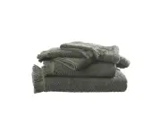 MM Linen Tusca Soft Cotton Lichen Bath Mat 900GSM Home/Bathroom 50x90cm