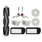 For Deebot X1 OMNI / T10 OMNI Robot Vacuum Cleaner Spare Parts Dust Bag HEPA Filter Main Side Brush Mop Cloth