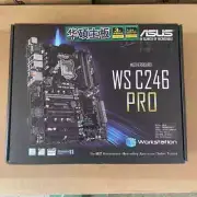 Asus WS C246 PRO Server Motherboard LGA1151 DDR4 Support Intel E-2100/E-2200