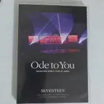 SEVENTEEN ODE TO YOU DVD 日本場 單DVD