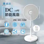 強強滾🍏NEW WIDETECH 威技14吋DC日本直流馬達電風扇