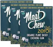 Organic Mastic Resin Chewing Gum Mast Chew Zero; zero calories intake guaranteed 3x16 pcs