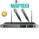 MIPRO ACT-727 無線麥克風 窄頻1U雙頻道純自動選訊接收機 配2支手握麥克風