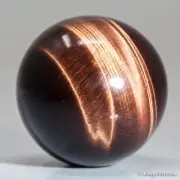 36g29mm Red Tiger Eye Sphere Crystal Ball Natural Quartz Healing Gemstone Chakra