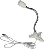 UVA UVB Light Bulb Reptile Ceramic Heat Lamp Pet Heating Bulb Holder Clamp Lamp