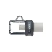 SANDISK OTG ULTRA DUAL USB DRIVE 3.0 FOR ANDRIOD PHONES 16GB 130MB/s SDDD3-016G