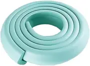Safety Corner Protectors Foam Corner Protectors，Edge Protector, One Roll (2 Meters) Child Protection Furniture and Table Edge Protection(Green,L Type)(Green,L Type)