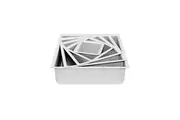 6in Mondo Pro Square Cake Pan 4in Deep