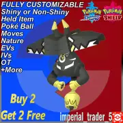 Pokémon Sword and Shield ✨ Shiny Tapu Bulu ✨ W/ Best 6IV Customizable