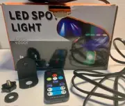 Pinspot Light, AQool Mini 15W Mirror Ball Spotlight, Super Bright RGBW LED