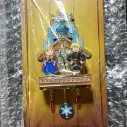 Disney D23 Expo 2024 WDI MoG Cuckoo Clock Frozen Anna Elsa Kristoff Pin