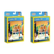 2PK National Geographic Doodling Robot Kids/Childrens 3D Puzzle 12x12x18cm 8y+