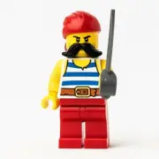 New LEGO Starboard w/ Sword Minifigure - Pirates of Barracuda Bay (idea068) (pi