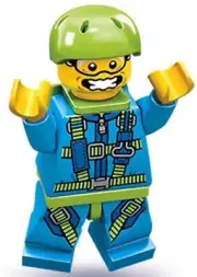 Lego Minifigure Series 10 Skydiver 71001