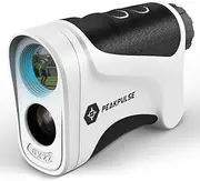 Range Finder Golf with Slope 1200 Yards 6X Zoom Angle Measurement Laser Golfing Rangefinders Distance Flag Pole Locked with Vibration Golfer Accessories for Men Women