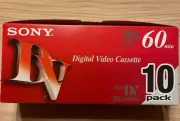 SONY 10DVM60R3 Mini DV 60 Digital Video Tape 10 Pieces Cassette Tape Japan
