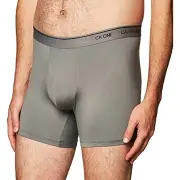 Calvin Klein Men's Underwear CK One Micro Boxer Briefs, Grey Sky, XS